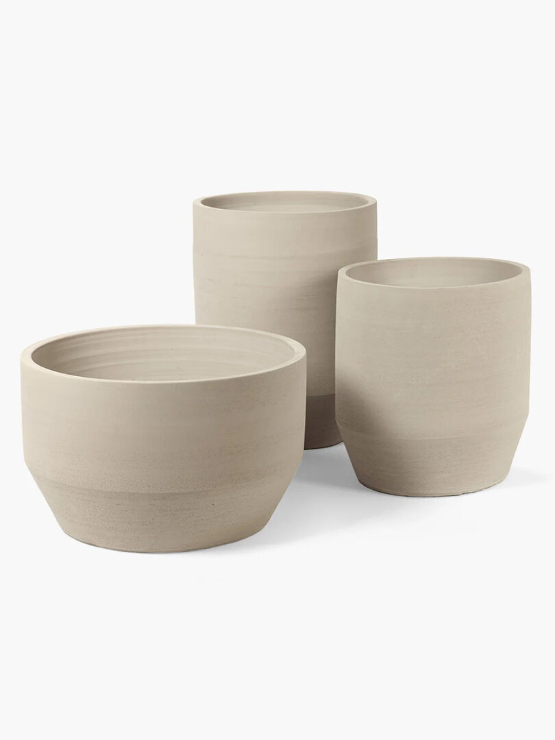 Plantenpot 02 M beige construct