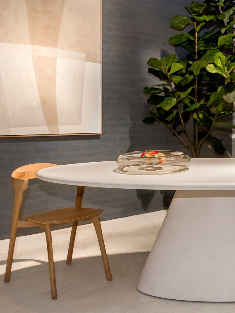 Eettafel beton