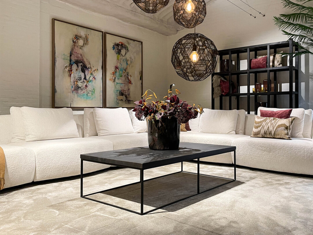 Salontafel massief eiken (showroommodel)