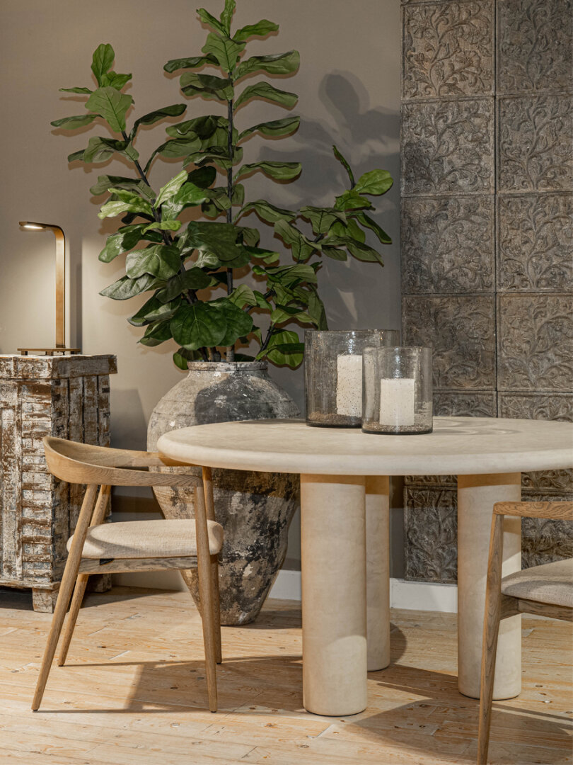 Eettafel Mortex rond