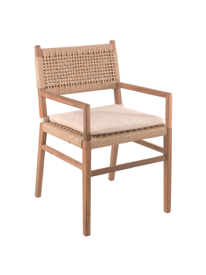 Menorca outdoor stoel - met armleuning