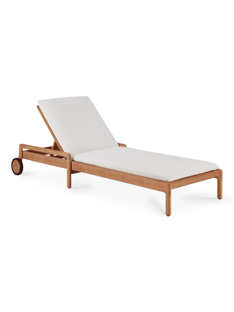 Jack outdoor verstelbaar ligbed - off white - Ethnicraft