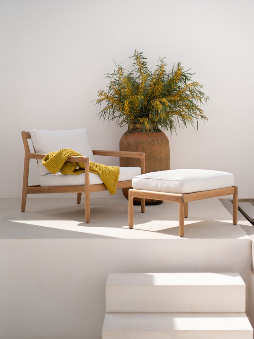 Outdoor loungestoel Jack - off white - Ethnicraft