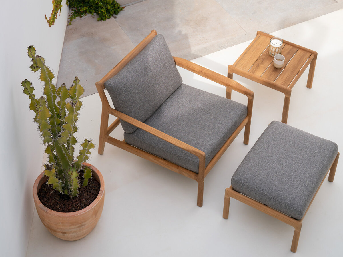 Outdoor loungestoel Jack - mocha - Ethnicraft