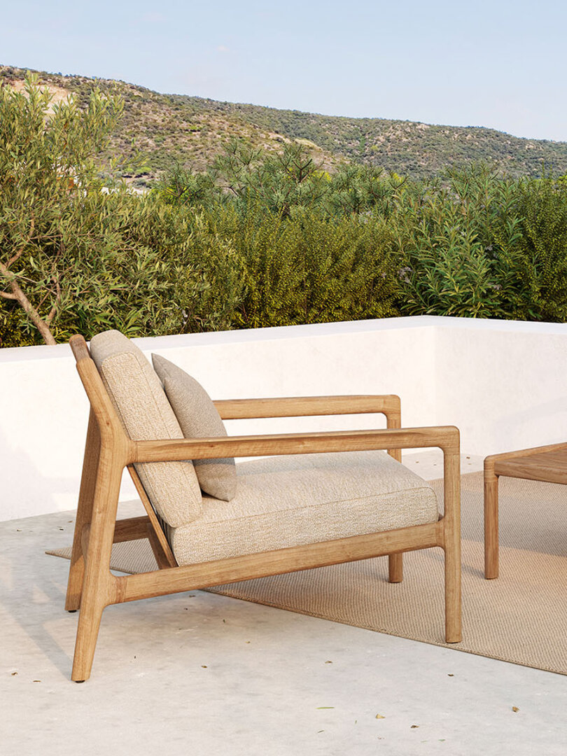Outdoor loungestoel Jack - natural - Ethnicraft
