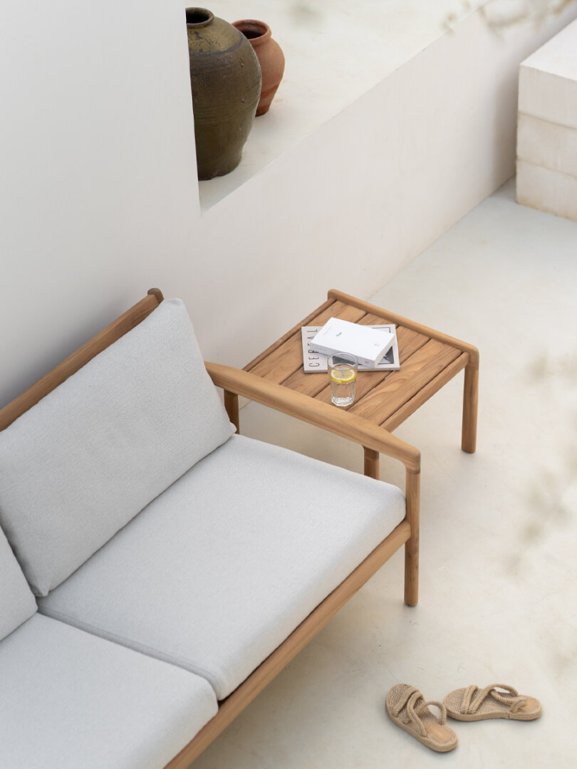 Outdoor sofa Jack 2 zit - off white - Ethnicraft