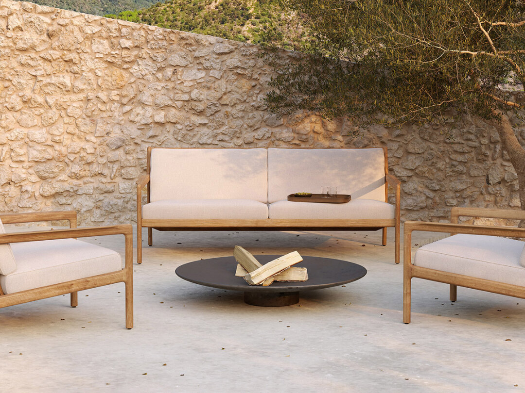 Outdoor sofa Jack 2 zit - off white - Ethnicraft