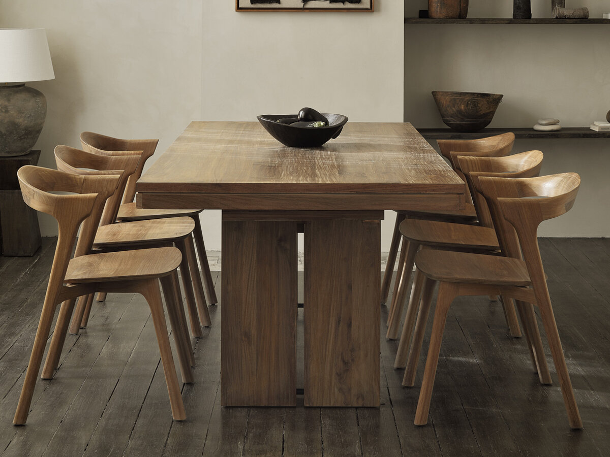 Eetkamerstoel Bok - naturel teak - Ethnicraft