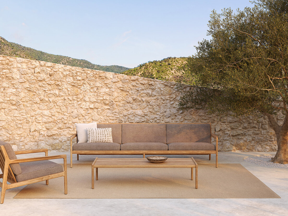Outdoor sofa Jack 3 zit - mocha - Ethnicraft