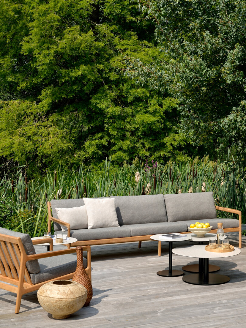 Outdoor sofa Jack 3 zit - mocha - Ethnicraft
