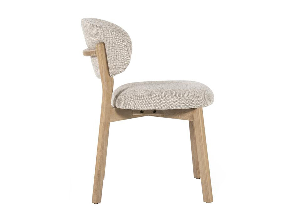 Eetkamerstoel Mano - naturel/taupe