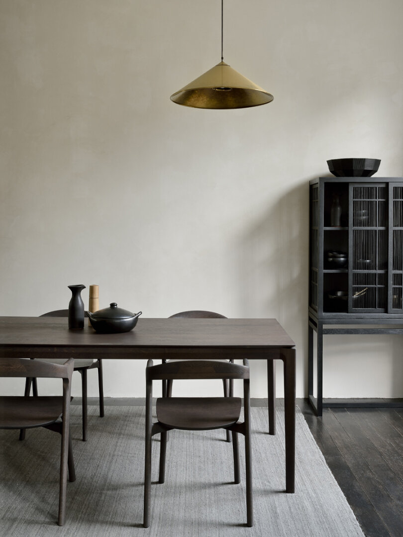 Eettafel Bok - bruin eiken - Ethnicraft