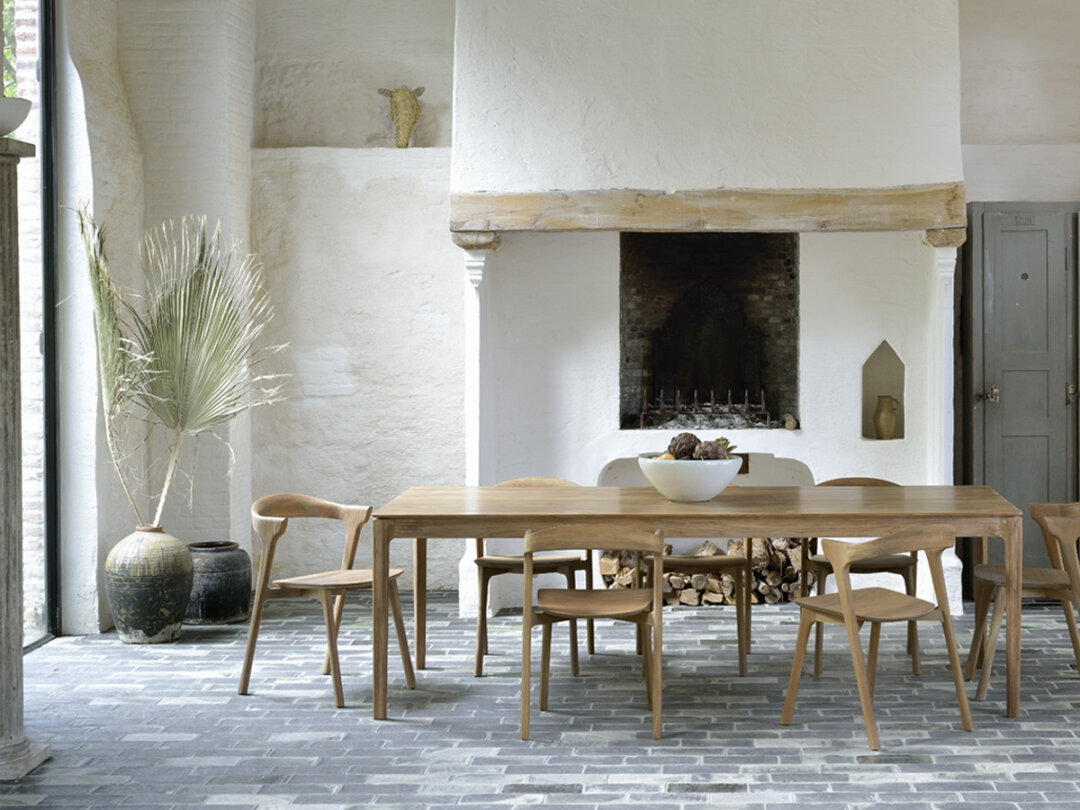 Eettafel Bok - naturel teak - Ethnicraft