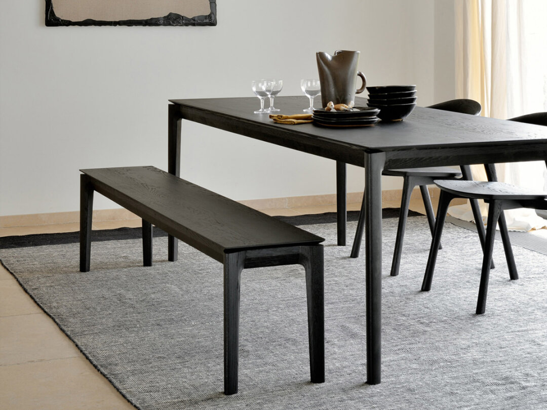 Eettafel Bok - zwart eiken - Ethnicraft