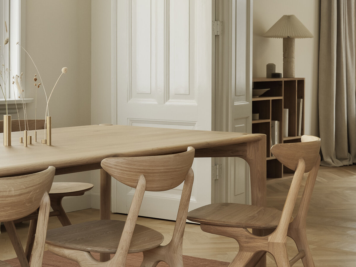Eettafel PI - naturel eiken - Ethnicraft